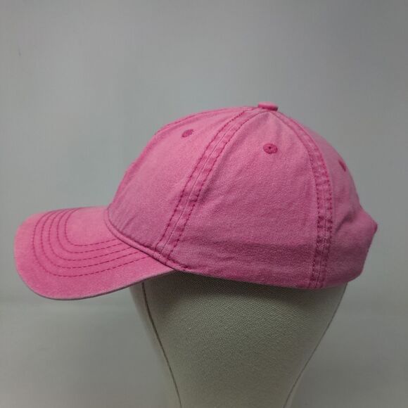 Unbranded Women's Slideback Hat Pink Size OSFM Adjustable Blank - Picture 3 of 7